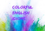 Learn English Expressions with Colors