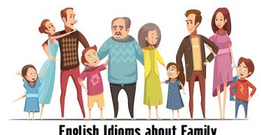 English Idioms about Family