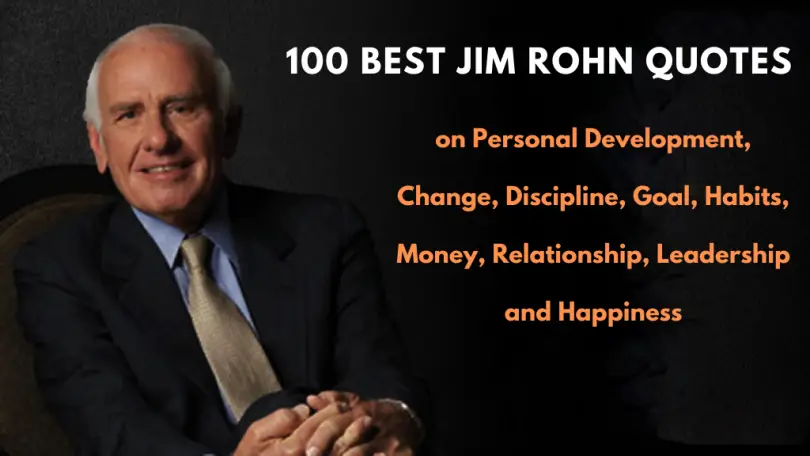 100 Best Jim Rohn Quotes on Personal Development and Success