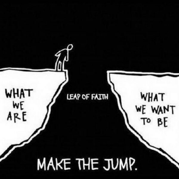 42 - Make the jump - You can do it meme