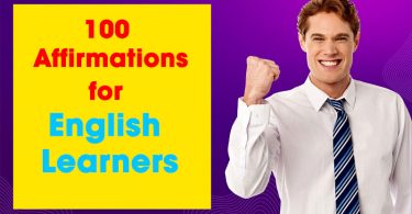 Learn English Positive Affirmations - 100 Affirmations for English Learners