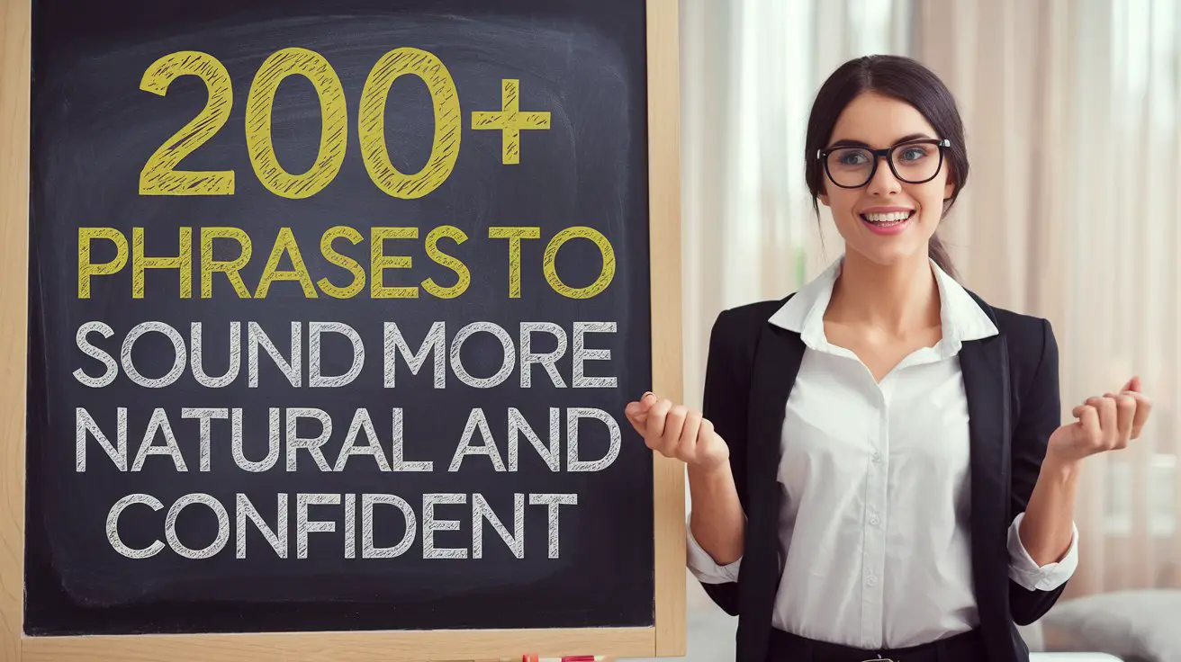 Master Everyday English: 200+ Phrases to Sound More Natural and Confident