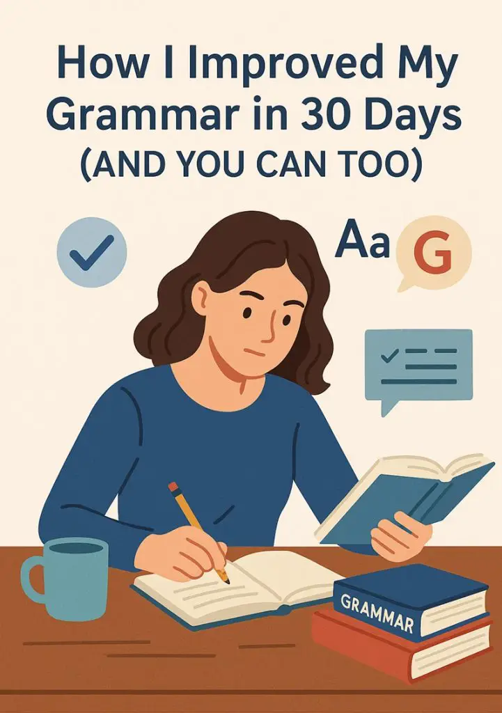 How I Improved My Grammar in 30 Days (And You Can Too)