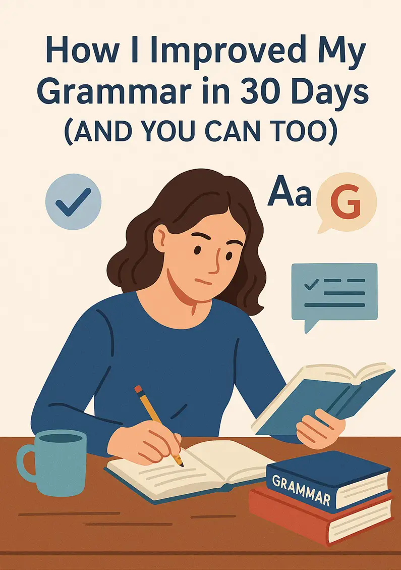 How I Improved My Grammar in 30 Days (And You Can Too)